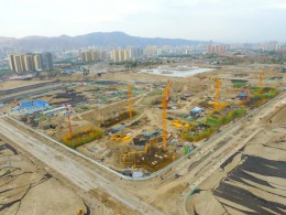 蘭州恒大山水城項(xiàng)目D、E地塊土石方工程施工